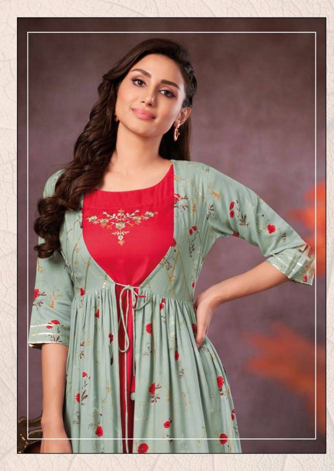 Aarvi Manya 26 New Designer party Wear Latest Kurti Collection